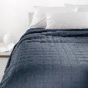 Vallesusa copriletto trap 2 pz Seduction blu