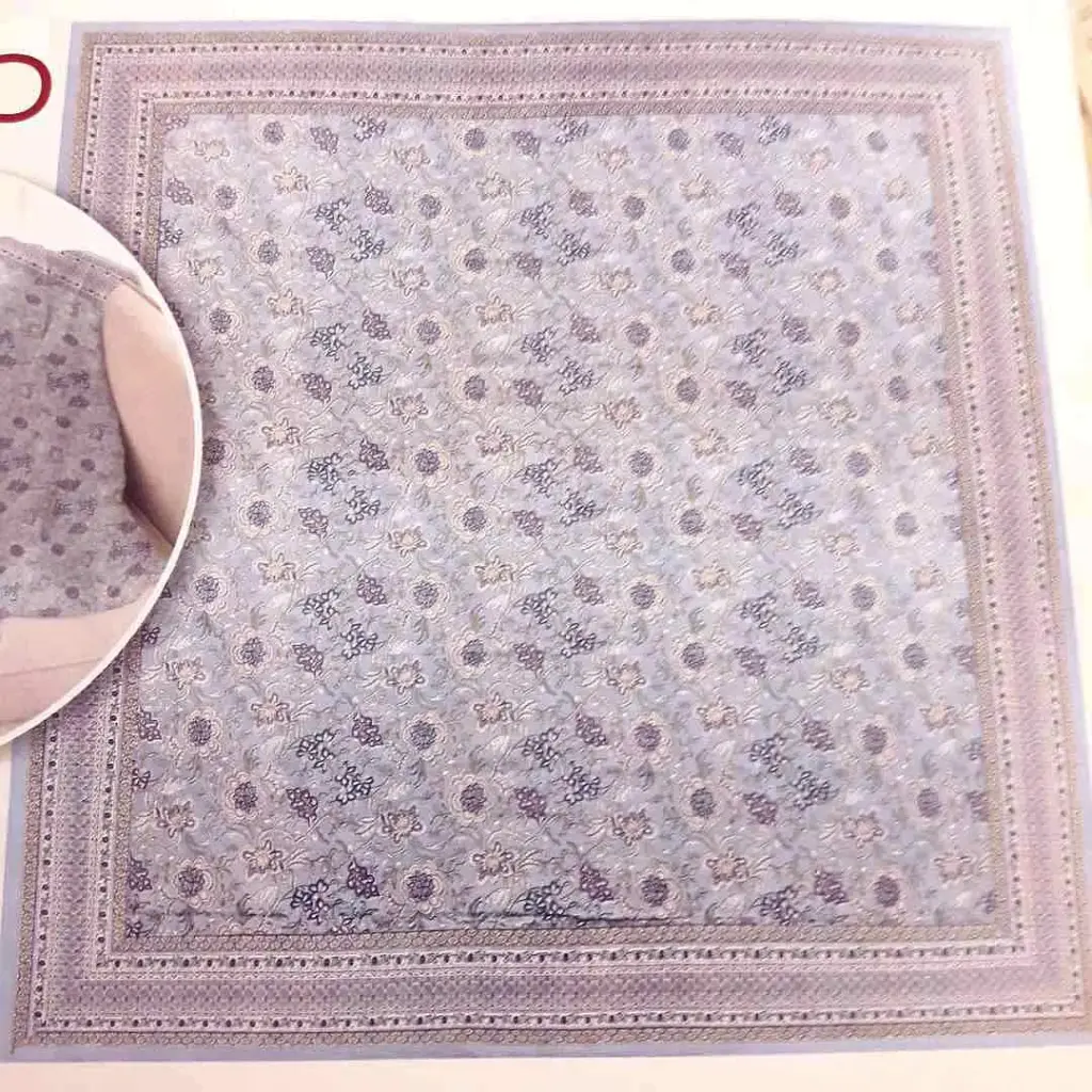 Telo arredo India Fantasia azzurro 2 misure