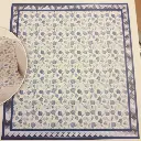 Telo arredo India Mare blu 2 misure 