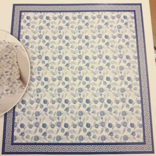 Telo arredo India Mare blu 2 misure 