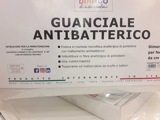 [23573-gant-23] Gabel guanciale antibatterico 50x80