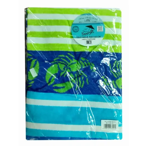 [312-SP-Enjoy] Telo mare Spugna Jacquard Enjoy
