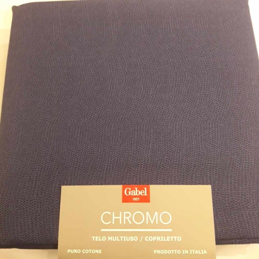 [13463-cplM-289] Gabel copriletto Chromo 260x270 in cotone blu