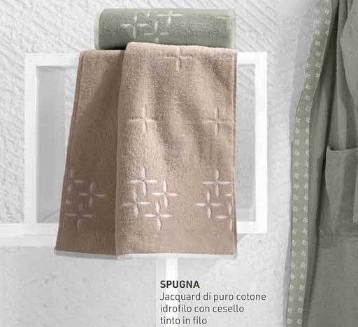 Gabel set 1+1 Firenze spugna gr420 2 colori
